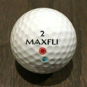 White Maxfli 2 Rev-Solid Golf Ball